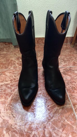 Botas de cuero Levi's negras