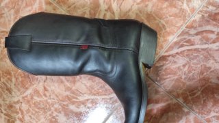 Botas de cuero Levi's negras