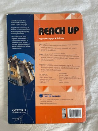 Reach up. 1 bachillerato OXFORD