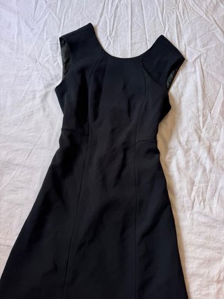 Vestido mini de Bimba y Lola Negro talla S vintage