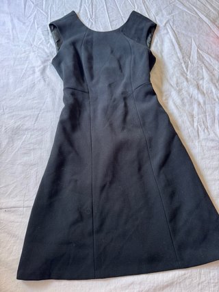Vestido mini de Bimba y Lola Negro talla S vintage