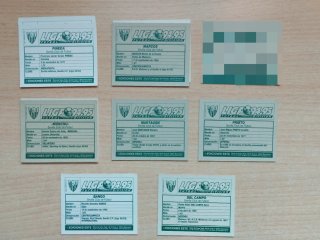Cromos Liga Este 94-95