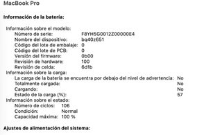 Macbook Pro M3 PRO / 100% / Excelente estado