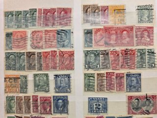 Lote Sellos Canadá