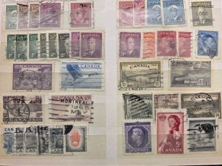 Lote Sellos Canadá