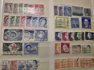 Lote Sellos Canadá