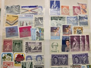 Lote Sellos Canadá