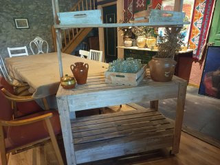 Consola madera  para bar/restaurante