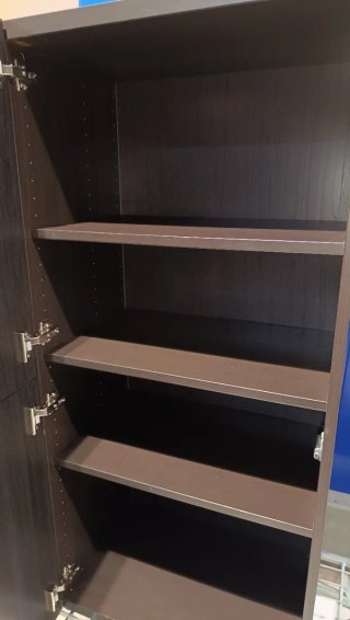 Mueble Besta Ikea negro marrón