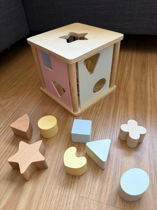 Juego de encaje de madera para bebé