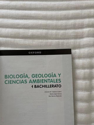 Biología, Geología y CC. Ambientales 1º Bachill...