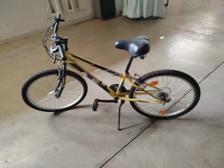 Bicicleta Montaña 24 Amarilla