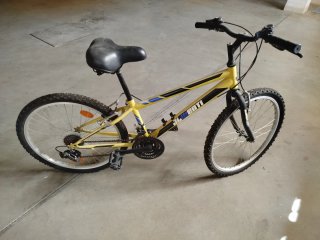 Bicicleta Montaña 24 Amarilla