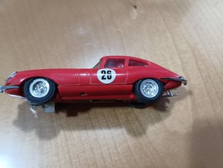 Scalextric Jaguar Rojo Exin
