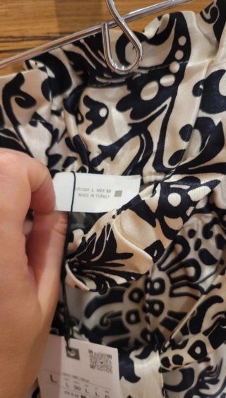 Shorts Zara Raso Estampados