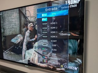 Televisión Hisense Plata de 50 pulgadas