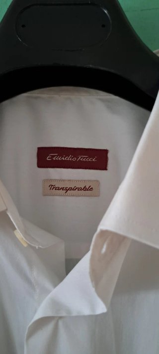 Camisa Emidio Tucci Blanca Talla XL