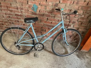 Bicicleta Clásica Azul