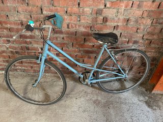 Bicicleta Clásica Azul