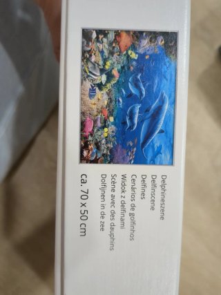 3 Puzzles 1000 Piezas Completos de 50 x 70 cm.