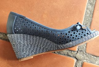 Zapatos Kiss Kriss Azul Mujer