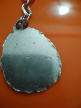 Llavero de plata San Cristóbal