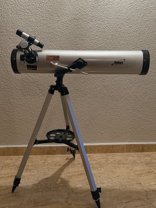 Telescopio Seben plateado