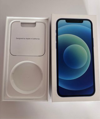 iPhone 12 128GB Azul . Con caja original.
