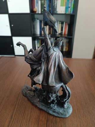 Figura Caballero a Caballo con Estandarte