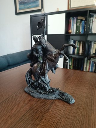 Figura Caballero a Caballo con Estandarte