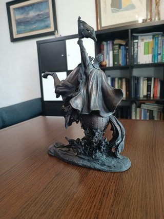 Figura Caballero a Caballo con Estandarte
