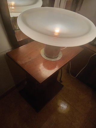 Lámpara sobremesa Space Age XL. 70s
