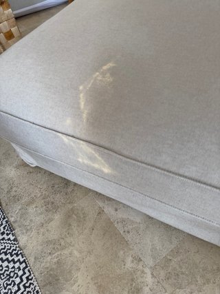 Chaiselongue Kivik gris tela