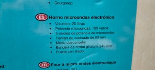 Microondas Melissa Classico Rojo Retro