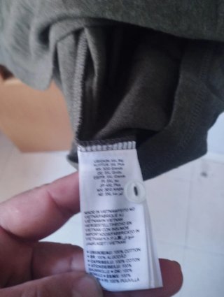 Camisa Henley Manga Larga Amazon Essentials XXXL