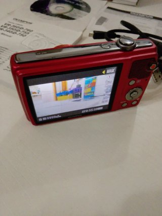 Fotocamera Olympus VR-340 Rossa