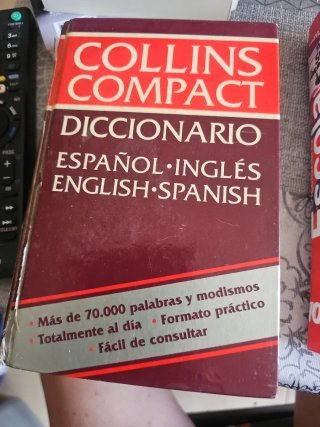 Collins compact diccionario español-inglés, Eng...
