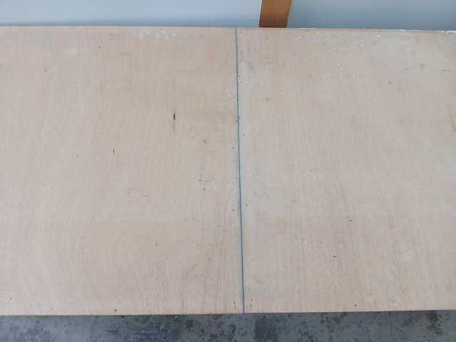 Gran Mesa Plegable sobre Cavalletes Madera