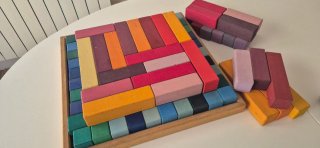 Bloques Construcción Montessori Grimm's