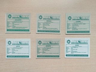 Cromos Liga Este 1994-1995