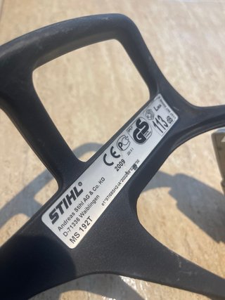 Tapa Stihl MS 192 T