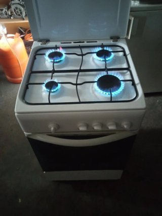 Cocina de gas con horno Butano