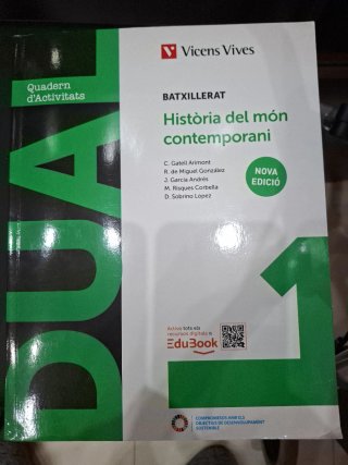 Dual 1. Història del món contemporani. Llibre c...
