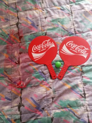 Raquetas Coca-Cola sin cafeína