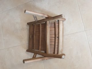 Sillita de caña.