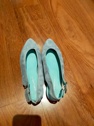CATERINA C Slingback grigie usate pochissimo