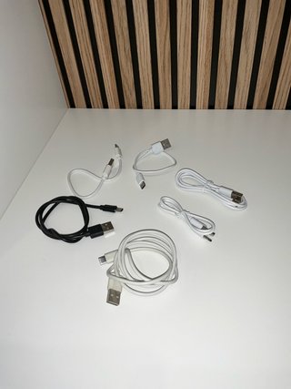 Lote 6 Cables USB C.