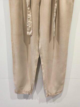 Pantalón mujer beige