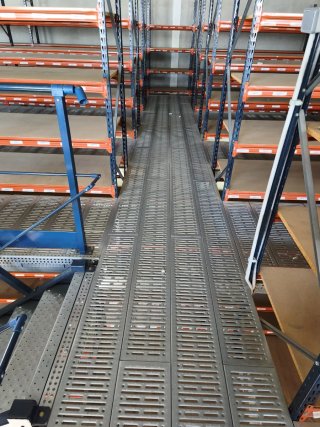 Estanterías Metálicas Mecalux Pasillo Elevado