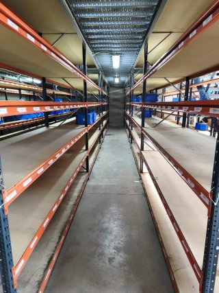 Estanterías Metálicas Mecalux Pasillo Elevado